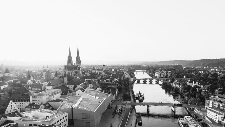 The view of Regensburg